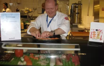 Sushi-avdelingen i Sodexo